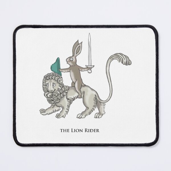 Item preview, Killer Bunnies: the Lion Rider designed and sold by ebrawne.