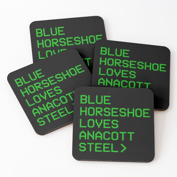 Item preview, Blue Horseshoe Loves Anacott Steel designed and sold by everything-shop.