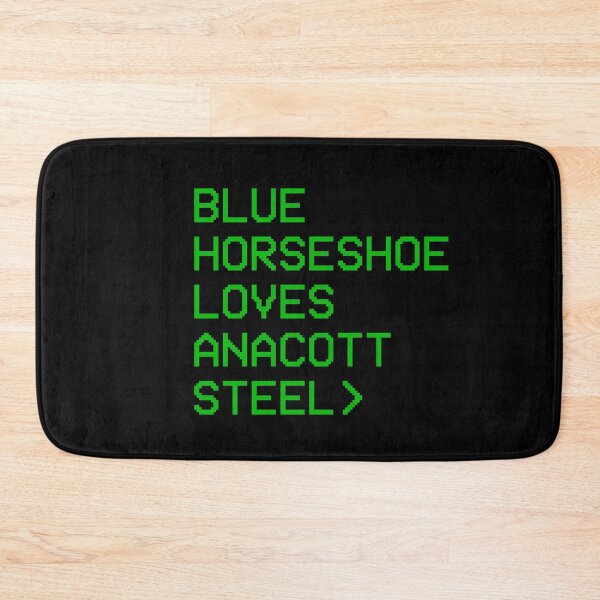 Item preview, Blue Horseshoe Loves Anacott Steel designed and sold by everything-shop.
