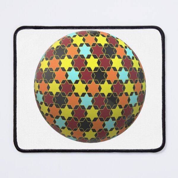 Item preview, ball blue yellow black star designed and sold by miaterinka.