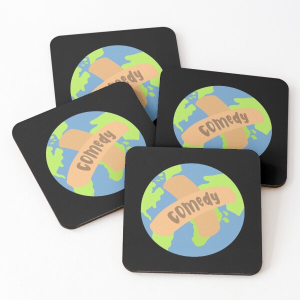 Item preview, Healing The World With Comedy Sticker designed and sold by ainglit.