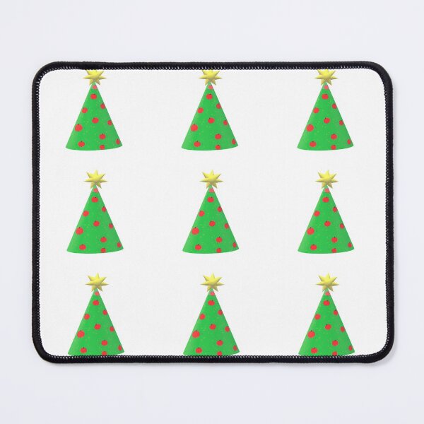 Item preview, christmas apple tree red background designed and sold by miaterinka.