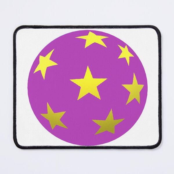 Item preview, lila ball yellow stars designed and sold by miaterinka.