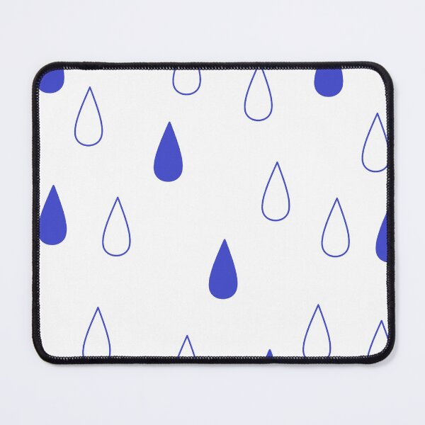 Item preview, white and blue drop of water transparent designed and sold by miaterinka.