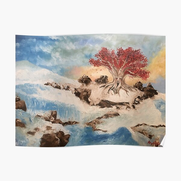 Game of Thrones Weirwood Tree Poster