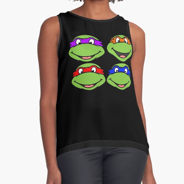 Ninja Turtles Glitter Tank - Ninja Turtles Shirt - Racerback Tank - Ru –  Ruffles with Love