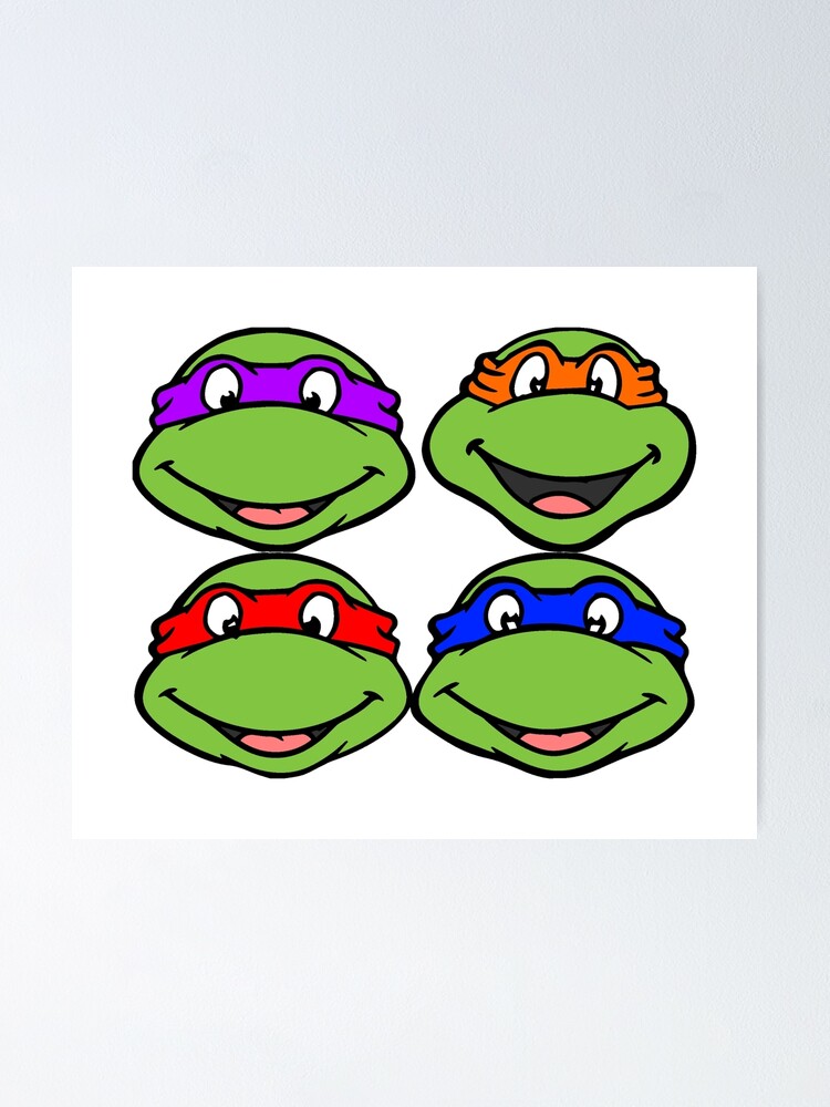 Teenage Mutant Ninja Turtles: Mutant Mayhem - Donatello, Raphael, Leonardo,  & Michelangelo - Men's Short Sleeve Graphic T-Shirt 