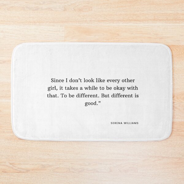 Item preview, Body Positive, self acceptance, self love quote by Serena Williams designed and sold by slimevil.