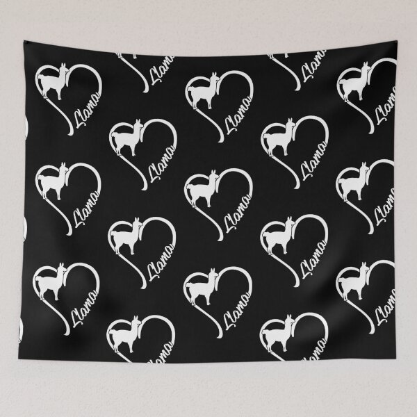 Item preview, Llama Corazón designed and sold by thanhmaidesign.