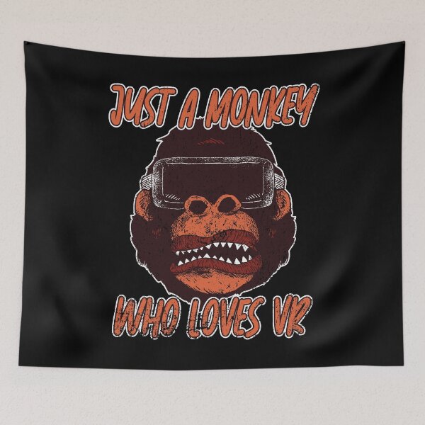 Item preview, Virtual reality just a monkey who loves VR designed and sold by Denis Rösler.