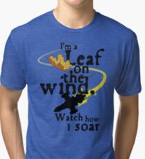 Leaf on the wind Tri-blend T-Shirt