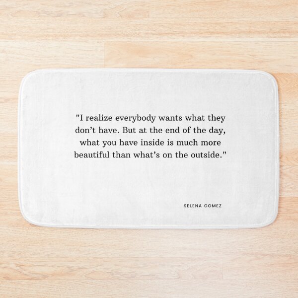Item preview, Body Positive, self acceptance, self love quote by Selena Gomez designed and sold by slimevil.