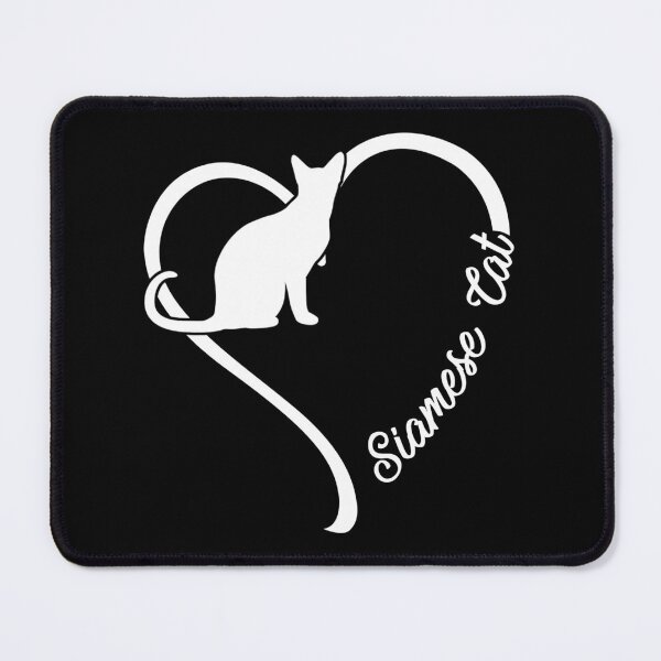 Item preview, Heart Siamese cat designed and sold by thanhmaidesign.