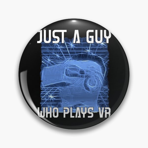 Item preview, Virtual reality gamer just a type of VR playing blue retro designed and sold by Denis Rösler.