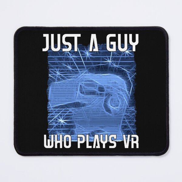 Item preview, Virtual reality gamer just a type of VR playing blue retro designed and sold by Denis Rösler.