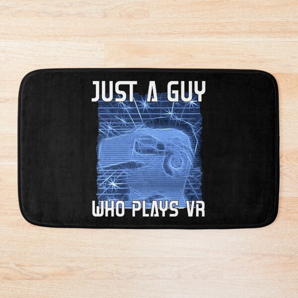 Item preview, Virtual reality gamer just a type of VR playing blue retro designed and sold by Denis Rösler.