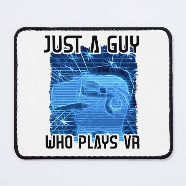 Item preview, Virtual reality player just a guy who plays vr blue retro designed and sold by Denis Rösler.