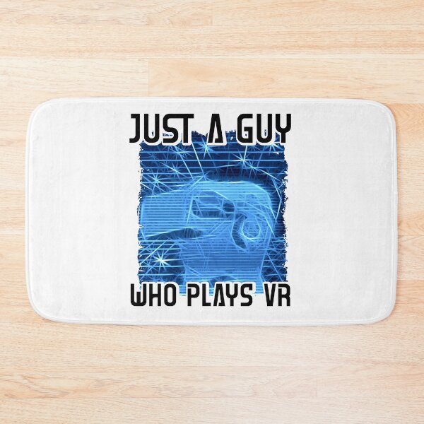 Item preview, Virtual reality player just a guy who plays vr blue retro designed and sold by Denis Rösler.