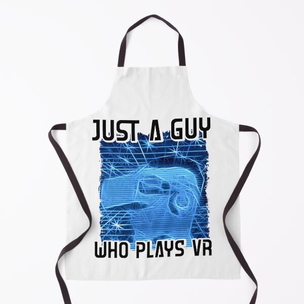 Item preview, Virtual reality player just a guy who plays vr blue retro designed and sold by Denis Rösler.