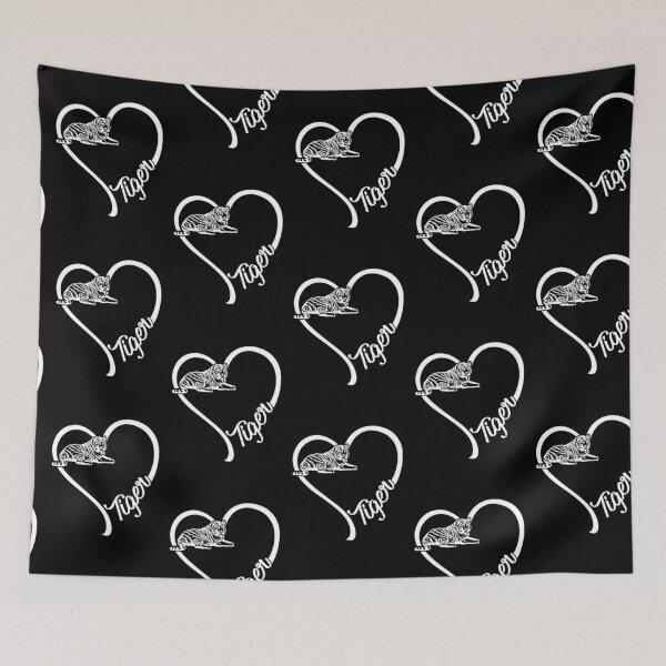 Item preview, Heart Tiger designed and sold by thanhmaidesign.