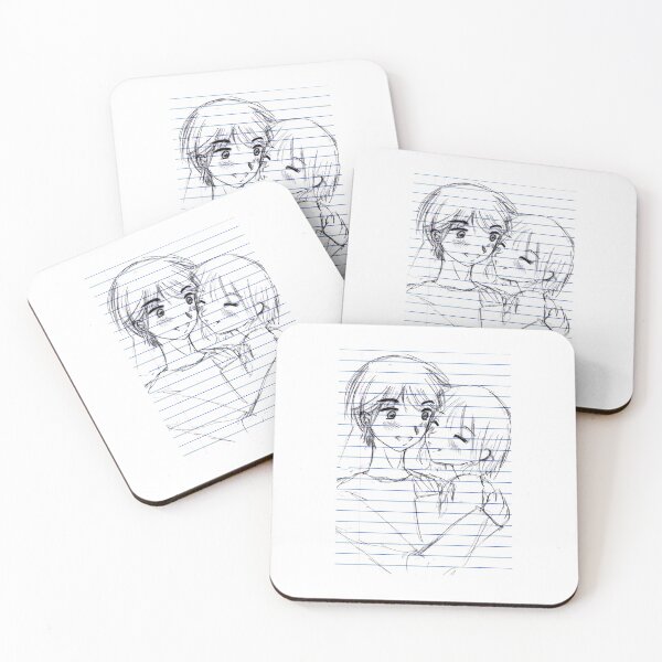 Item preview, hand drawing cute couple designed and sold by J13STUDIO.