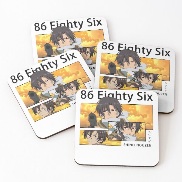 Item preview, 86 Eighty Six Anime Science Fiction Light Novel Manga Series Written Asato Shinei Nouzen Shin Undertaker Warrior Cute Fan designed and sold by 86AnimeMarySned.