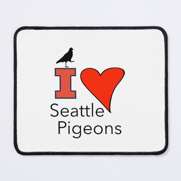 Item preview, I LOVE SEATTLE PIGEONS designed and sold by cgullart.