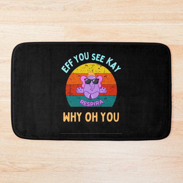 Item preview,  Eff You See Kay Why Oh You Funny Vintage Elephant Yoga Lover designed and sold by chetan786.