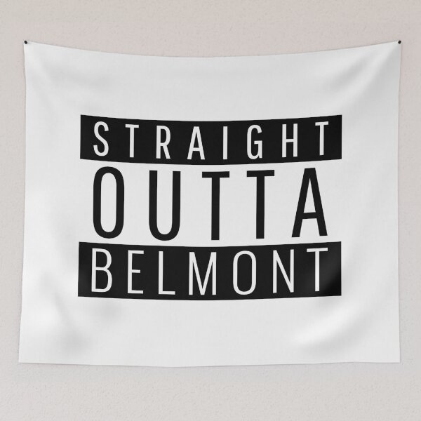 Item preview, Straight Outta Belmont California  designed and sold by Teelogic.