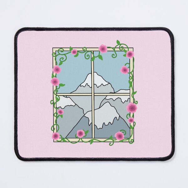Item preview, Mountain View With Flowers designed and sold by BundaBear.