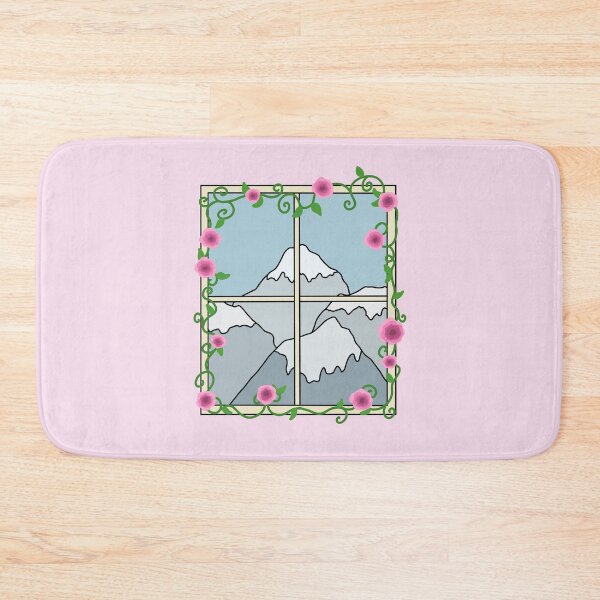 Item preview, Mountain View With Flowers designed and sold by BundaBear.