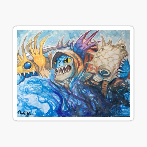 Item preview, Dota 2 Slark designed and sold by Angela Le.