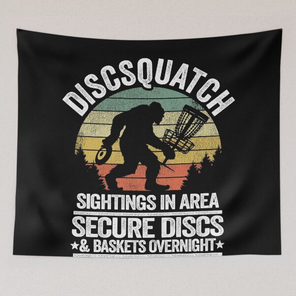 Item preview, Discsquatch Funny Bigfoot Disc Golf Sasquatch Gift Vintage designed and sold by Stronzi.