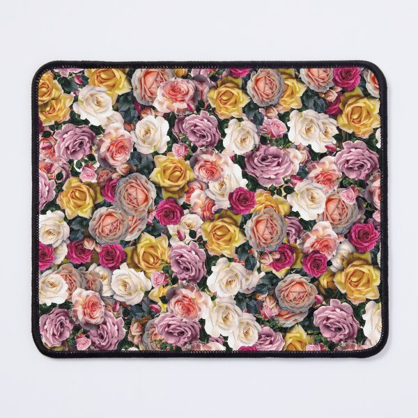 Item preview, flower pattern: colorful paradise flower garden designed and sold by BeCoolArt.