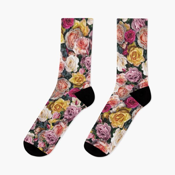Item preview, flower pattern: colorful paradise flower garden designed and sold by BeCoolArt.