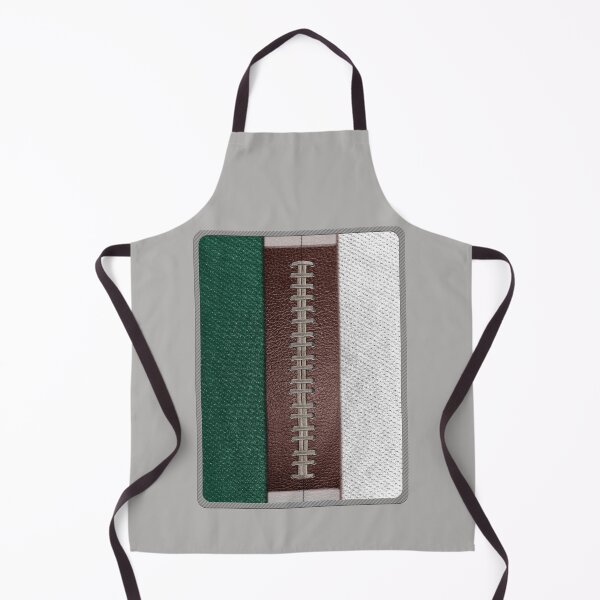 Item preview, Football Green and White Team Spirit Patch designed and sold by Michele Engling.