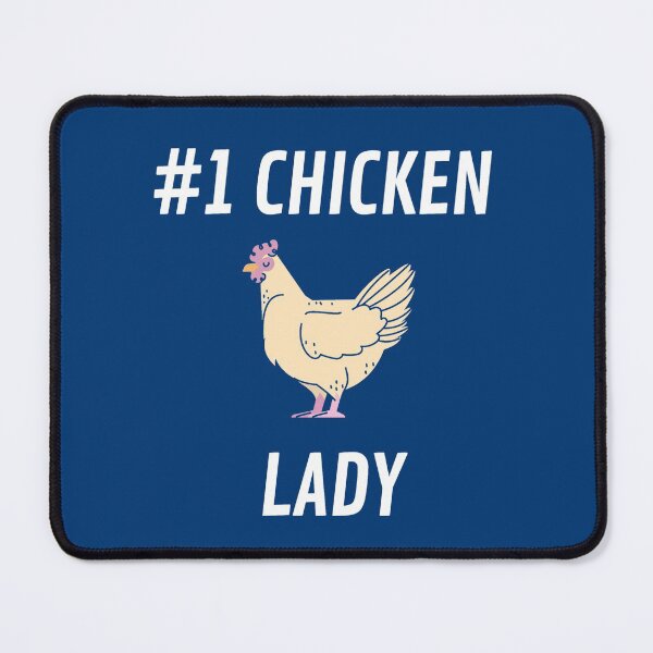 Item preview, #1 Chicken Lady designed and sold by Cluckin' Mad.