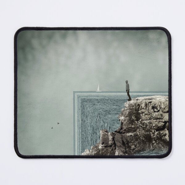 Item preview, Close to the Edge - Surreal Seascape designed and sold by Dyrk Wyst Redbubble Shop.