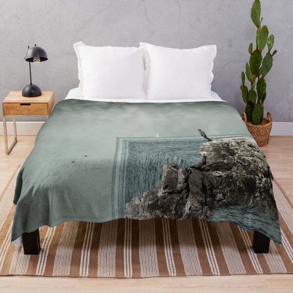Item preview, Close to the Edge - Surreal Seascape designed and sold by Dyrk Wyst Redbubble Shop.