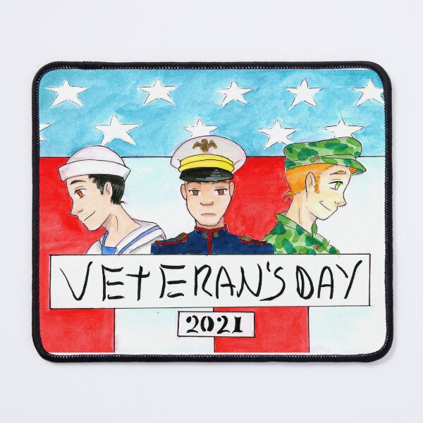 Item preview, Veteran's Day designed and sold by HauntedmouseArt.