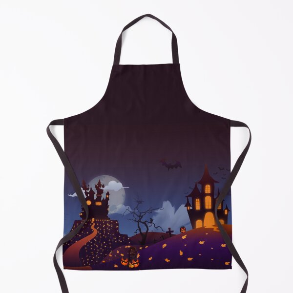 Item preview, Halloween graveyard illustration. designed and sold by Mobiledesigner.