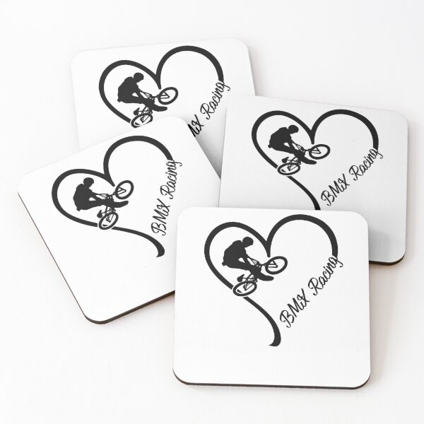 Item preview, BMX Racing Heart designed and sold by tuyetnhung98.