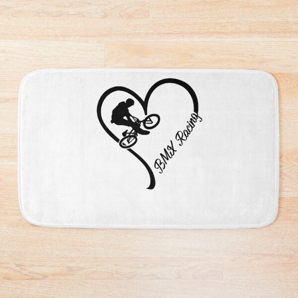 Item preview, BMX Racing Heart designed and sold by tuyetnhung98.