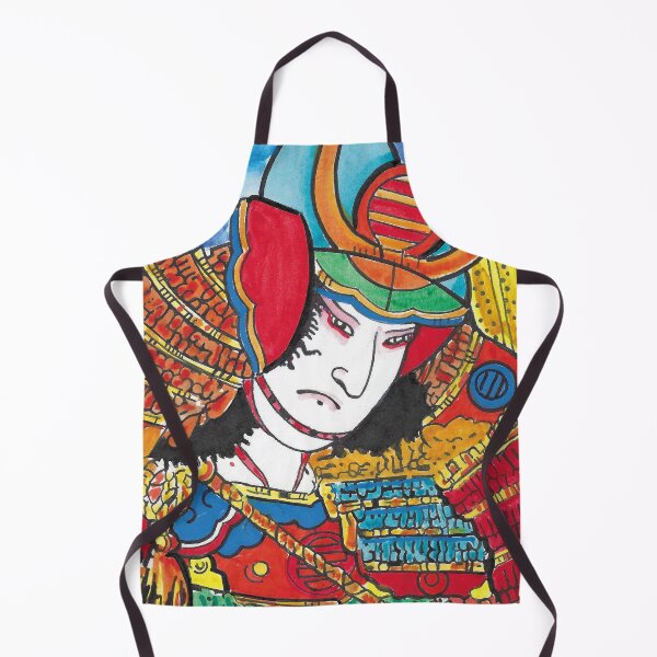 Item preview, SAMURAI WATERCOLOR STUDY designed and sold by TheArtBarCafe.