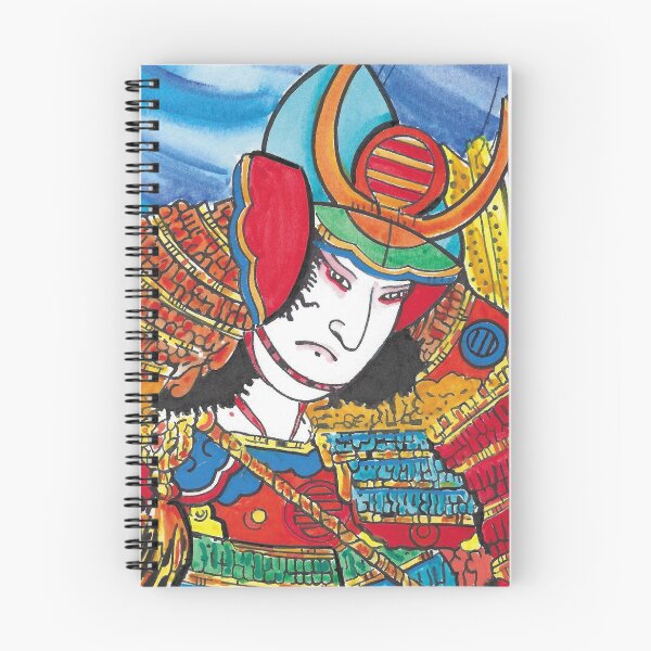 Item preview, SAMURAI WATERCOLOR STUDY designed and sold by TheArtBarCafe.