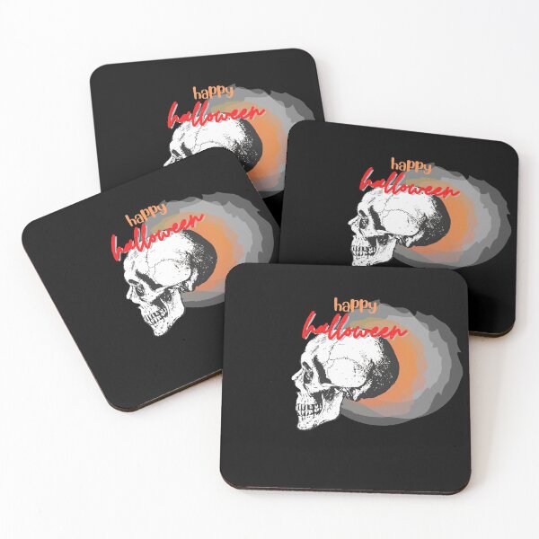 Item preview, Happy Halloween Skull-funny designed and sold by Cheeky Popp.