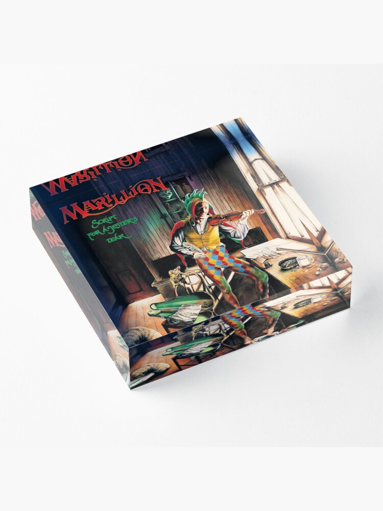 Alternate view of Marillion: Script For A Jester's Tears Acrylic Block