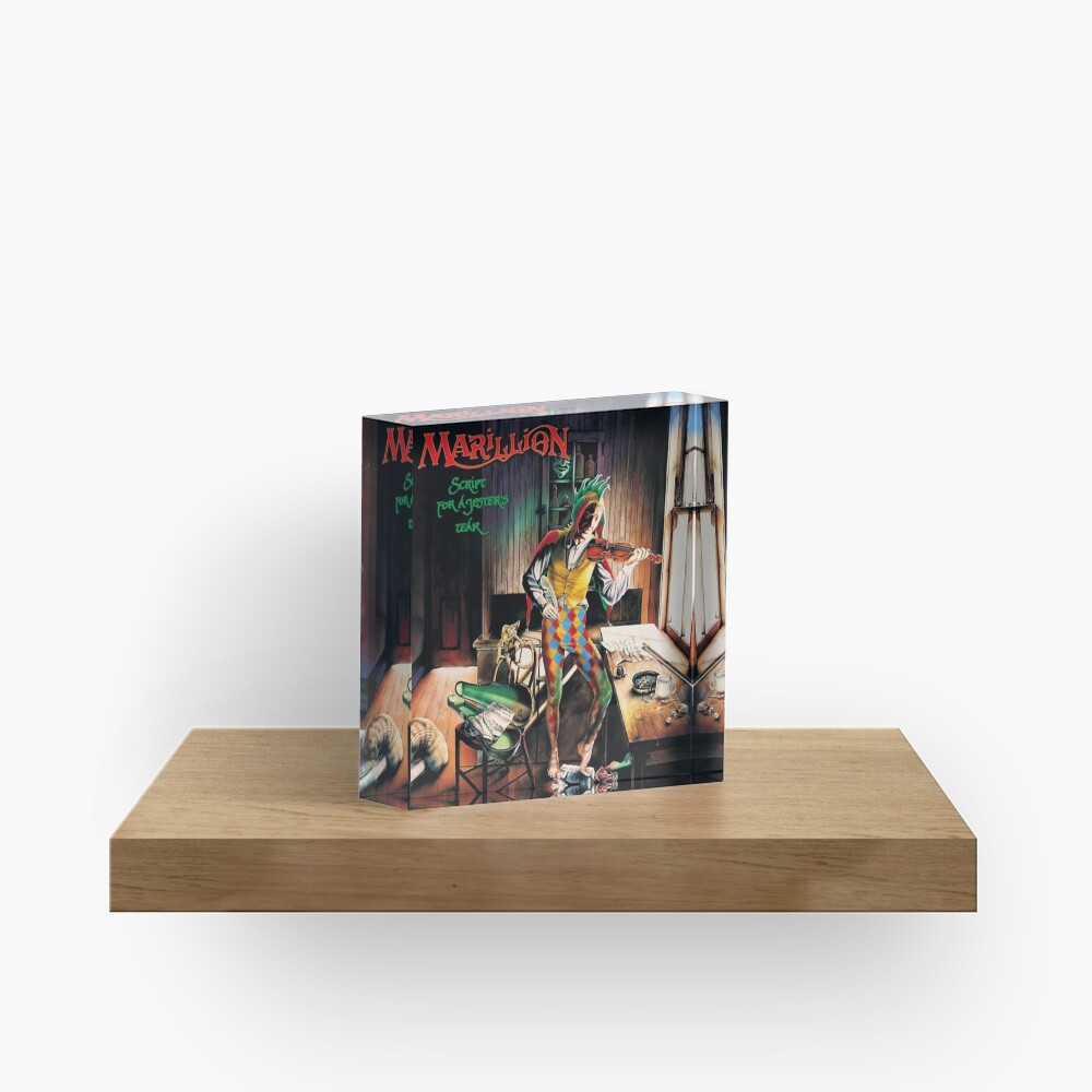 Marillion: Script For A Jester's Tears Acrylic Block