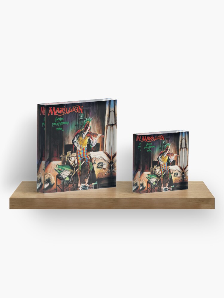 Alternate view of Marillion: Script For A Jester's Tears Acrylic Block