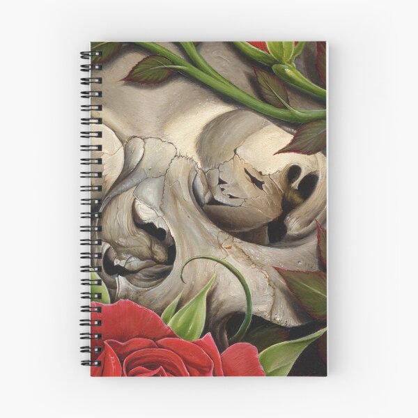Item preview, skull w roses designed and sold by Dvf1973.